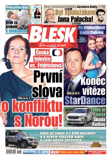 Obálka e-magazínu Blesk 9.4.2024