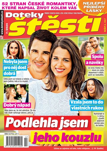Obálka e-magazínu Doteky štěstí 7/24