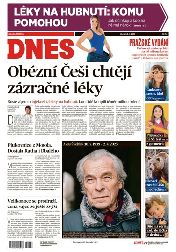 Obálka e-magazínu MF Dnes 3.4.2025