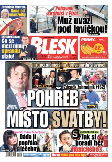 Obálka e-magazínu Blesk 28.5.2025