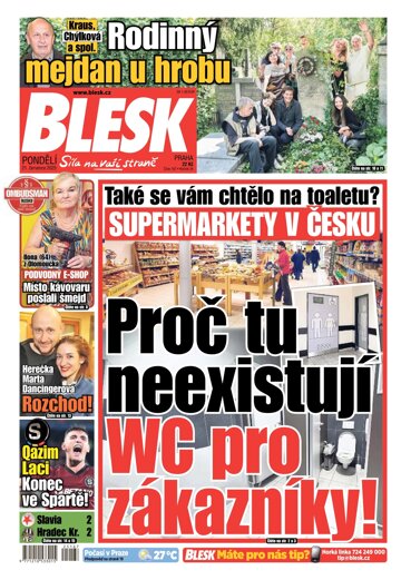 Obálka e-magazínu Blesk 21.7.2025