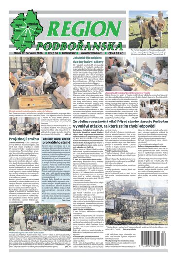 Obálka e-magazínu Region Podbořanska 30/2026