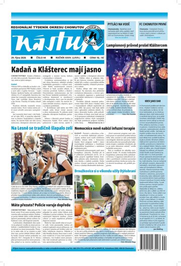 Obálka e-magazínu Nástup 44/2026