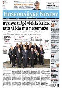 Obálka e-magazínu Hospodářské noviny 133 - 11.7.2013