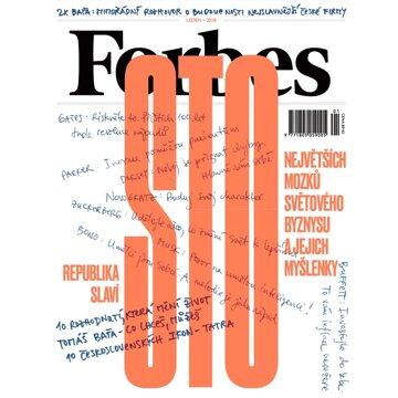 Obálka audioknihy Forbes leden 2018