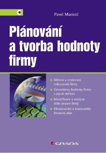 Obálka knihy Plánování a tvorba hodnoty firmy