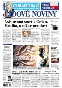 Obálka e-magazínu Lidové noviny 26.8.2014