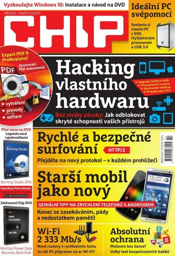 Obálka e-magazínu CHIP 3/2015