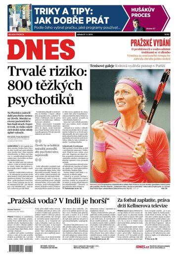 Obálka e-magazínu MF Dnes 27.5.2015