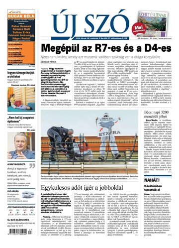 Obálka e-magazínu Új Szó 18.2.2016