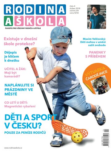 Obálka e-magazínu Rodina a škola 4/2018