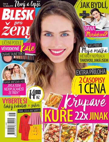 Obálka e-magazínu Blesk pro ženy 16.4.2018