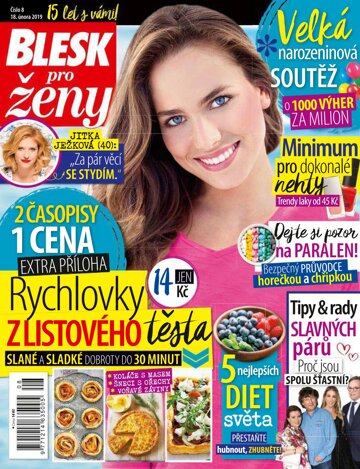 Obálka e-magazínu Blesk pro ženy 18.2.2019