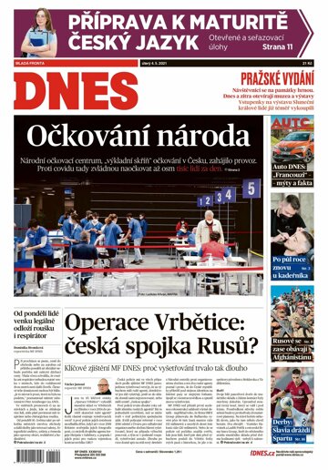 Obálka e-magazínu MF Dnes 4.5.2021