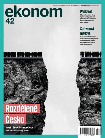 Obálka e-magazínu Ekonom 42 - 14.10.2021