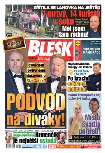 Obálka e-magazínu Blesk 1.11.2021