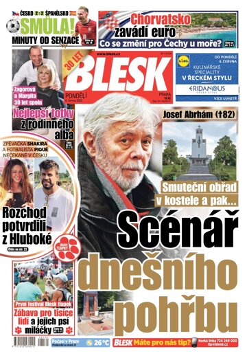 Obálka e-magazínu Blesk 6.6.2022