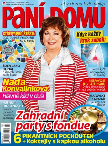 Obálka e-magazínu Paní domu 7/16