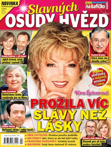 Obálka e-magazínu Osudy slavných hvězd 2/22