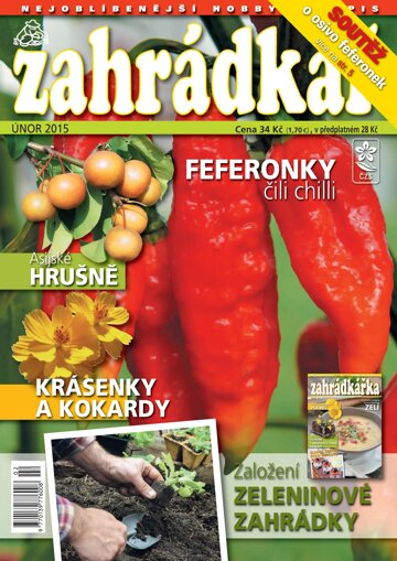 Obálka e-magazínu Zahrádkář 2/2015