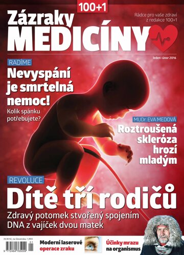 Obálka e-magazínu Zázraky medicíny 1-2/2017