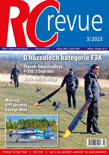 Obálka e-magazínu RC revue 3/2023