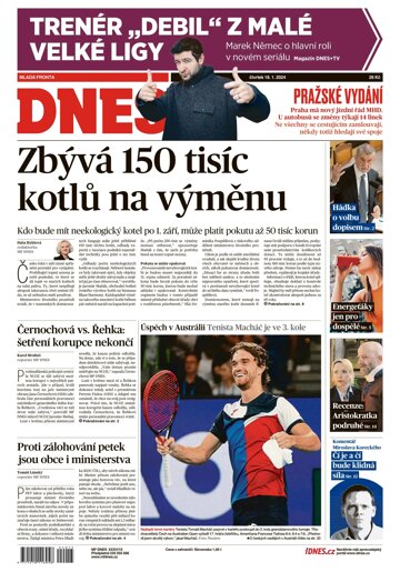 Obálka e-magazínu MF Dnes 18.1.2024