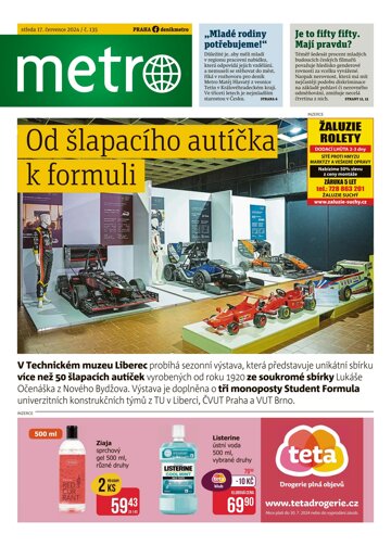 Obálka e-magazínu deník METRO 17.7.2024