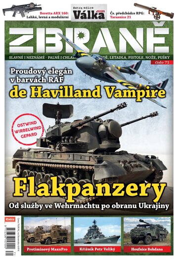 Obálka e-magazínu Zbraně 71