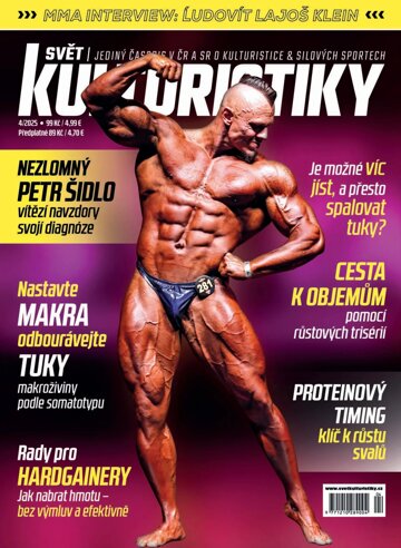 Obálka e-magazínu Svět Kulturistiky 4/2025
