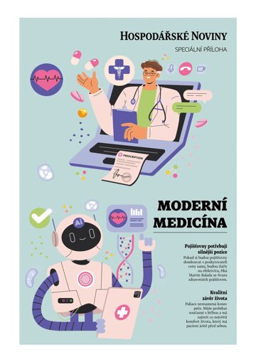 Obálka e-magazínu Hospodářské noviny - příloha 223 - 18.11.2025 Moderní medicína
