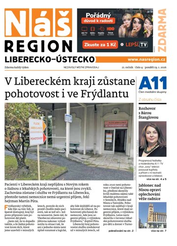 Obálka e-magazínu Náš Region - Ústecko 4/2026