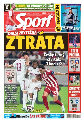 Obálka e-magazínu Sport 23.10.2026