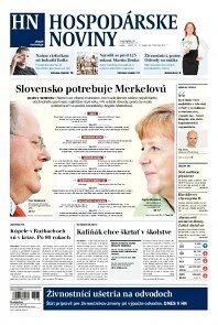 Obálka e-magazínu Hospodárske noviny 20.09.2013