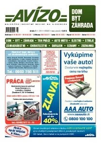 Obálka e-magazínu Avízo 63 (28.5.2014)