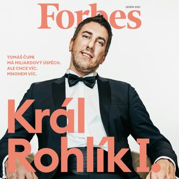 Obálka audioknihy Forbes leden 2021