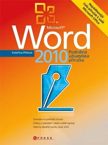 Obálka knihy Microsoft Word 2010