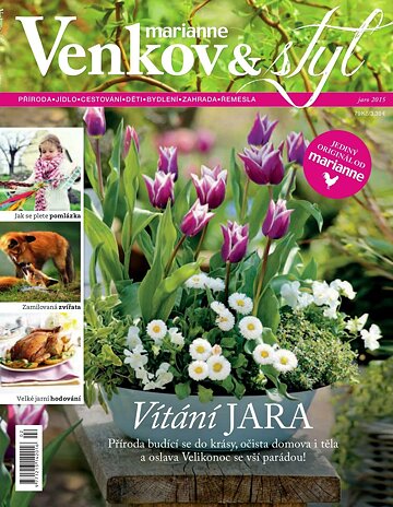 Obálka e-magazínu Venkov a styl JARO 2015 - 20.2.2015