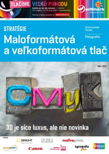 Obálka e-magazínu Polygrafia 2015