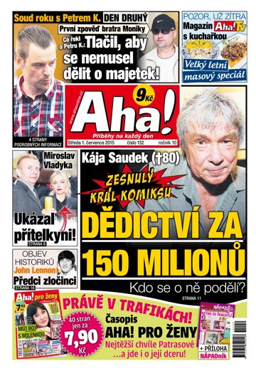 Obálka e-magazínu AHA! 1.7.2015