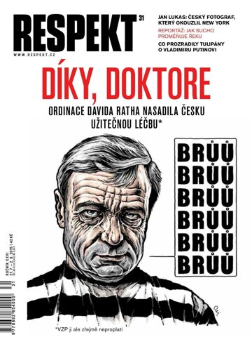 Obálka e-magazínu Respekt 31/2015