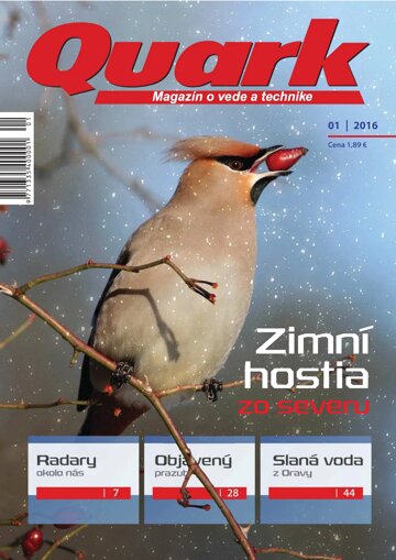 Obálka e-magazínu Quark 1/2016