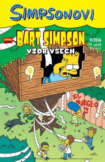 Obálka e-magazínu Bart Simpson 9/2016: Vzor všech