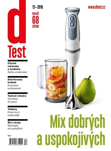 Obálka e-magazínu dTest 12/2016