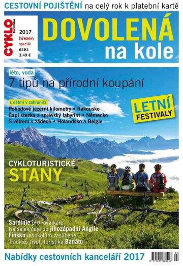 Obálka e-magazínu Dovolená na kole