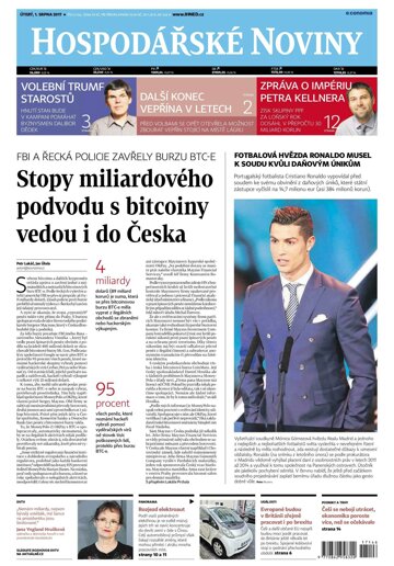 Obálka e-magazínu Hospodářské noviny 146 - 1.8.2017