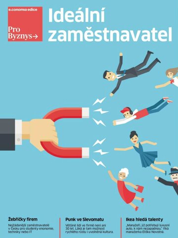 Obálka e-magazínu Hospodářské noviny - příloha 195 - 10.10.2018 příloha Pro Byznys Ideální zaměstnavatel