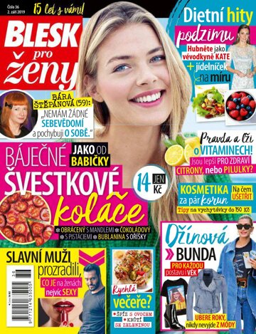 Obálka e-magazínu Blesk pro ženy 36/2019