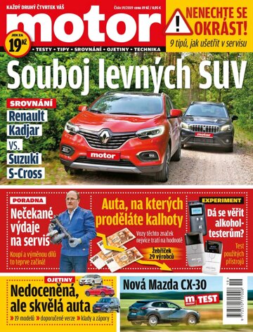 Obálka e-magazínu Motor 19/2019