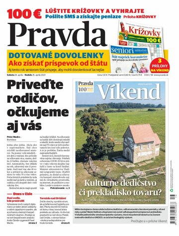 Obálka e-magazínu Pravda 24. 4. 2021